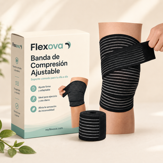 Banda Elástica de Compresión Ajustable